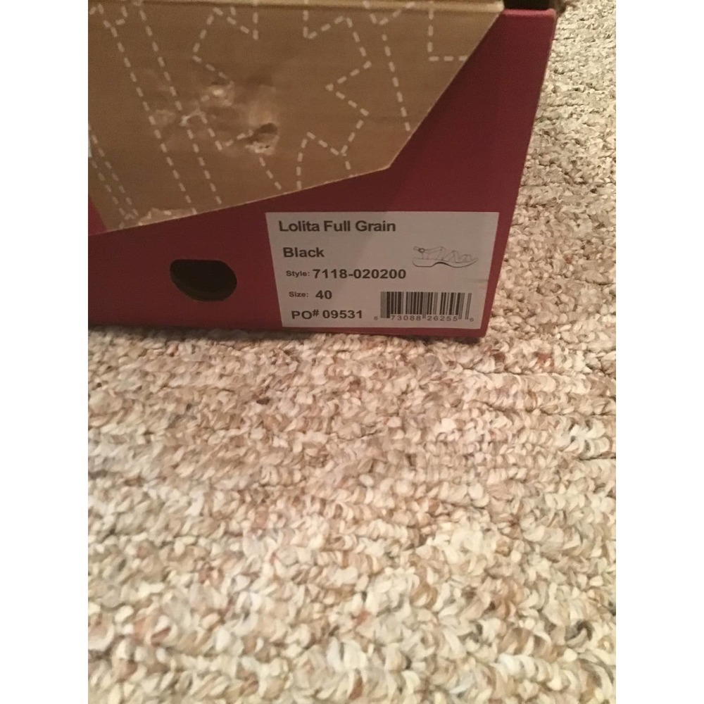 Dansko Lolita full grain black sandal size 40 - Picture 6 of 9